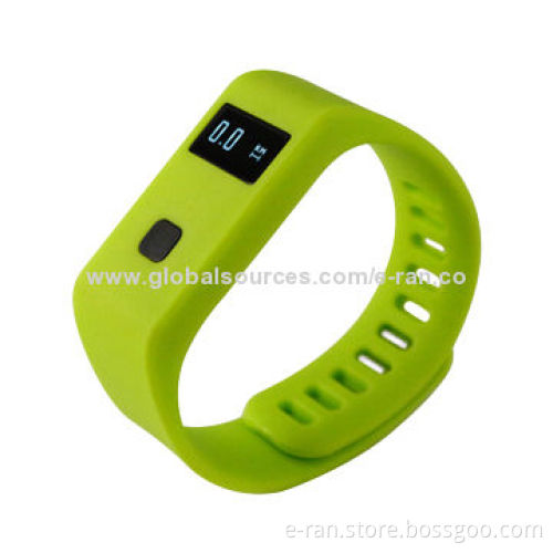 ER-W10 Bracelet Pedometer, OLED Screen, Colorful Wristbands